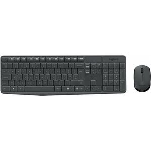 Pack clavier et souris sans fil Logitech MK235 durable