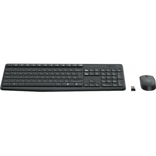 Pack clavier et souris sans fil Logitech MK235 durable - 2