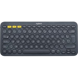 Clavier Bluetooth Logitech K380 multi-appareils gris foncé AZERTY