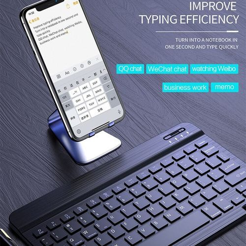 Clavier Bluetooth sans fil Kaku AZERTY compact pour tablette et PC - 3