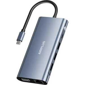 Station USB-C AirPlus 11-en-1 : HDMI 4K, VGA, Ethernet, PD 100 W