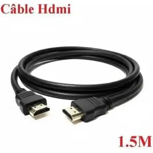 Câble HDMI Full HD 1,5 m mâle-mâle