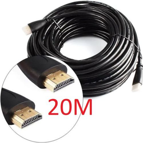 Câble HDMI Full HD 20 m mâle-mâle