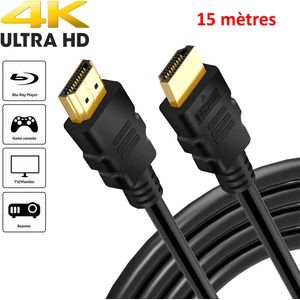 Câble HDMI 4K Ultra HD 15 m