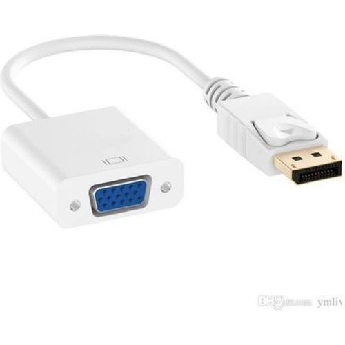 Adaptateur DisplayPort mâle vers VGA femelle