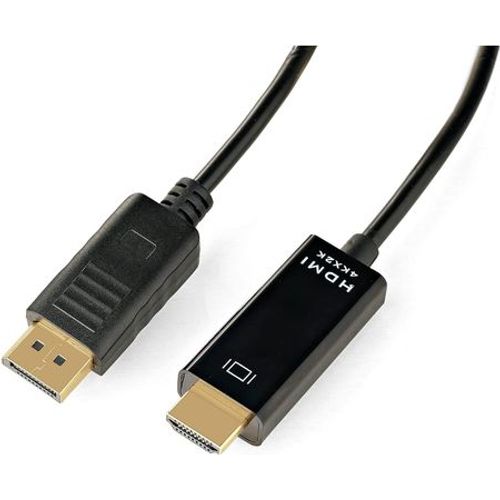 Câble DisplayPort vers HDMI 4K 1,8 m noir - 2