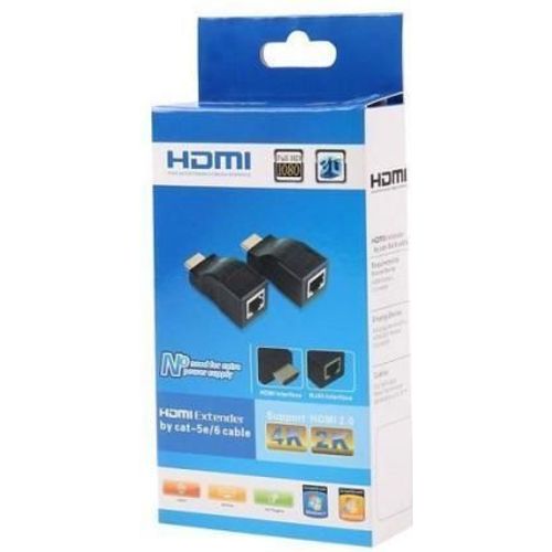 Extendeur HDMI sur câble RJ45 jusqu’à 30 m en 1080p - 2