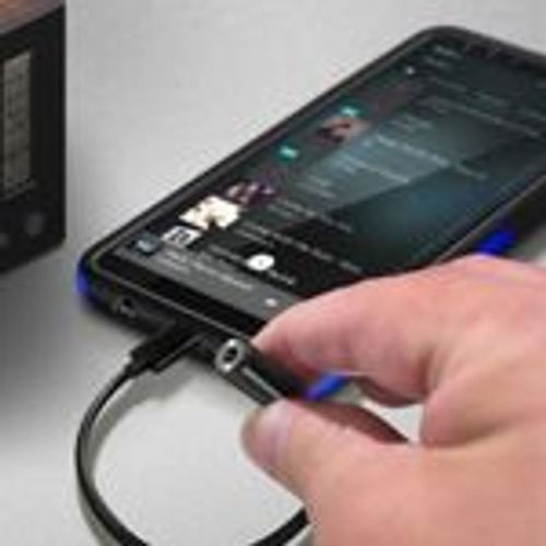 Adaptateur audio USB-C vers jack 3,5 mm femelle noir - 2