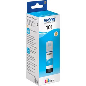 Encre Epson 101 Cyan 70 ml - bouteille originale EcoTank