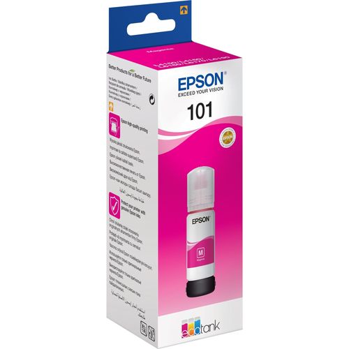 Encre Epson 101 Magenta 70 ml - bouteille originale EcoTank