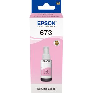 Encre Epson 673 Magenta clair 70 ml - bouteille originale EcoTank