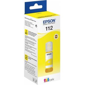 Encre Epson 112 Jaune 70 ml - bouteille originale EcoTank