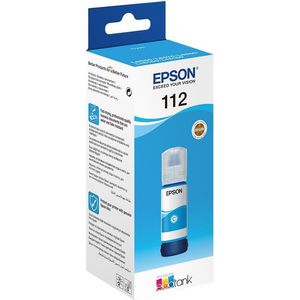 Encre Epson 112 Cyan 70 ml - bouteille originale EcoTank