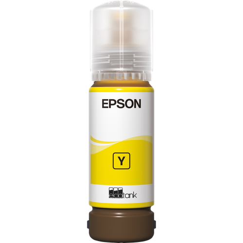Encre Epson 108 Jaune 70 ml - bouteille originale EcoTank