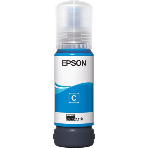 Encre Epson 108 Cyan 70 ml - bouteille originale EcoTank