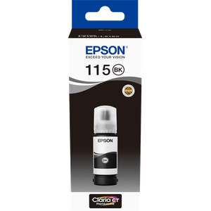 Encre Epson 115 Noir 70 ml - bouteille originale EcoTank