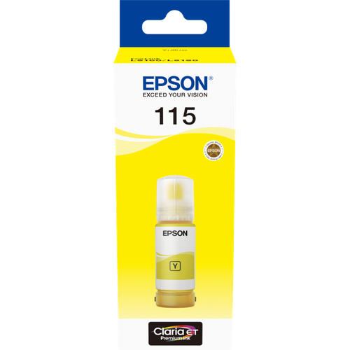 Encre Epson 115 Jaune 70 ml - bouteille originale EcoTank