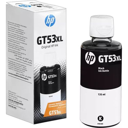 Encre HP GT53XL Noir 135 ml - bouteille originale Smart Tank