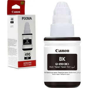 Encre Canon GI-490 Noir 135 ml - bouteille originale MegaTank