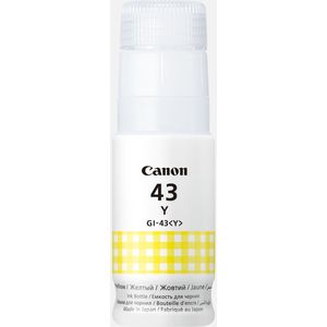 Encre Canon GI-43 Jaune 60 ml - bouteille originale MegaTank