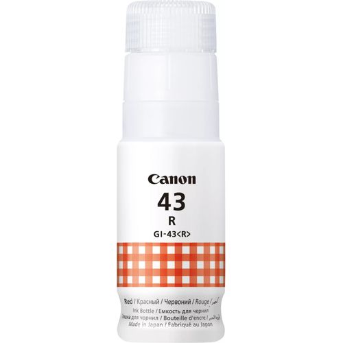 Encre Canon GI-43 Rouge 60 ml - bouteille originale MegaTank