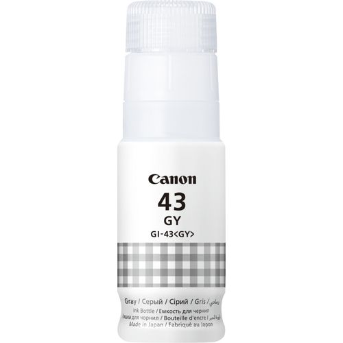 Encre Canon GI-43 Gris 60 ml - bouteille originale MegaTank