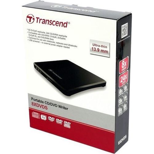 Graveur DVD externe Transcend 8XDVDS-K ultra fin USB - 3
