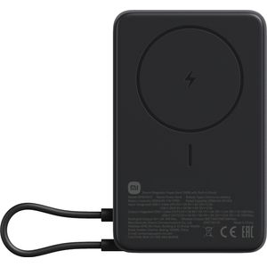 Xiaomi Magnetic Power Bank 10000mAh avec Support Intégré– Gris Foncé