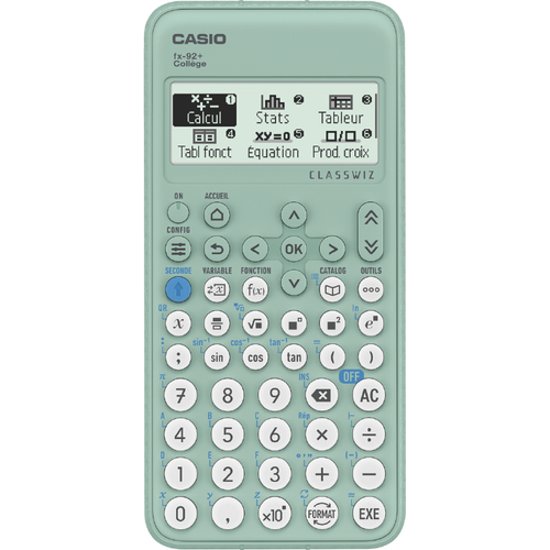Calculatrice Scientifique CASIO fx-92+ Collège – Calculatrice Scolaire Non Programmable