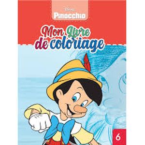 Cahier de coloriage Disney Pinocchio