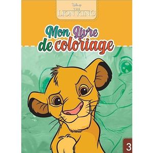 Mon livre de coloriage - Lion king