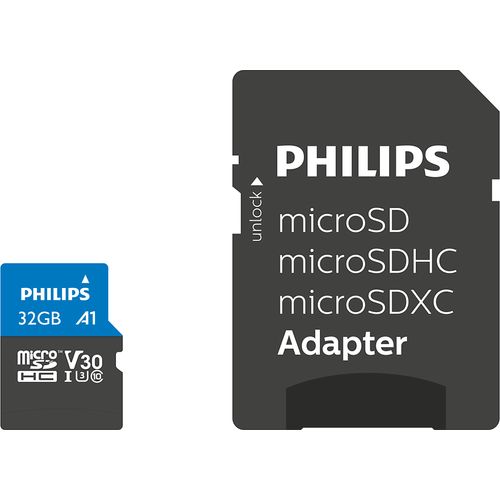 Philips Carte mémoire 32GB microSDHC 32Gb A2 V30