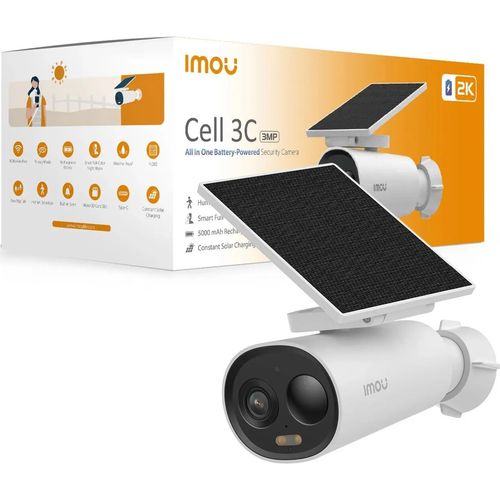كاميرا واي فاي IMOU Cell 3C بدقة 3MP تعمل بالبطارية والطاقة الشمسية مع صوت (IPC-K9DCP-3TOWE-V2) - 3