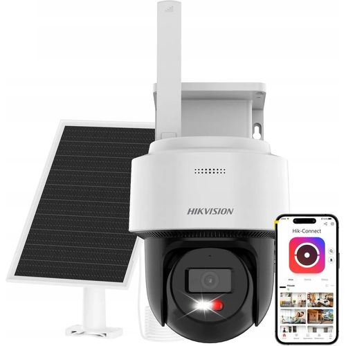 Caméra 4G Solaire Hikvision 4MP Motorisée avec Batterie et Audio (DS-2CFSP4/4G) - 2