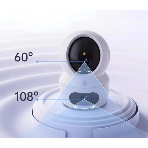 كاميرا داخلية EZVIZ H7c Dual بعدستين 2K+ بدقة 4MP + 4MP بواي فاي 6 ودوران 360° - 6