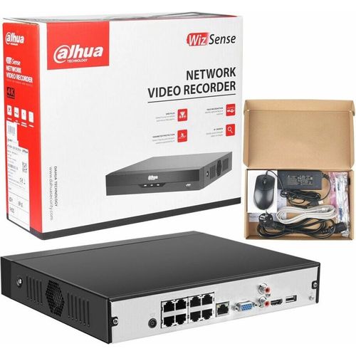 مسجل NVR Dahua بـ 8 قنوات و 8 منافذ PoE بدقة 8MP وضغط H.265+ (NVR1108HS-P-S3/H) - 3
