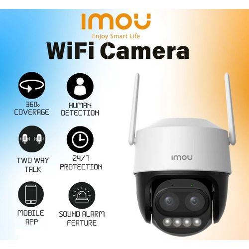 Caméra Wi-Fi IMOU Cruiser Z 5MP Double Objectif Zoom 12x Motorisée (IPC-S7DP-5M0WEZ)