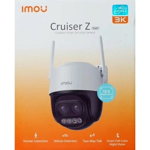 Caméra Wi-Fi IMOU Cruiser Z 5MP Double Objectif Zoom 12x Motorisée (IPC-S7DP-5M0WEZ) - 4