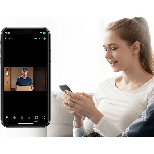 عين باب رقمية EZVIZ HP2 واي فاي Full HD مع شاشة داخلية 4.3 بوصة - 6