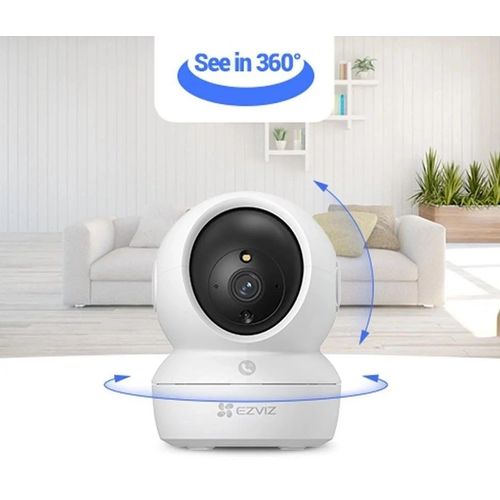 Caméra Wi-Fi EZVIZ H6C Pro 3K 5MP Intérieure Motorisée 360° (CS-H6C-R105-1J5WF) - 5