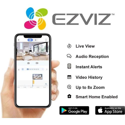 Caméra Wi-Fi EZVIZ H3C 2K+ 4MP Bullet Étanche IP67 Vision Nocturne Couleur - 5