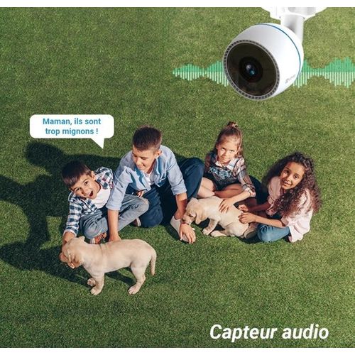 Caméra Wi-Fi EZVIZ H3C 2K+ 4MP Bullet Étanche IP67 Vision Nocturne Couleur - 6