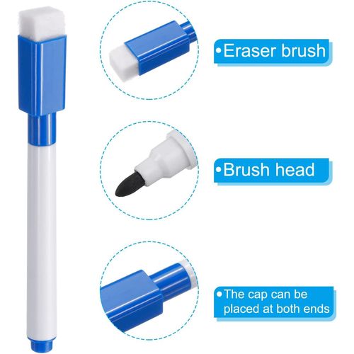 Marqueur Mini pour tableau avec brosse Pack de 50pcs - 3