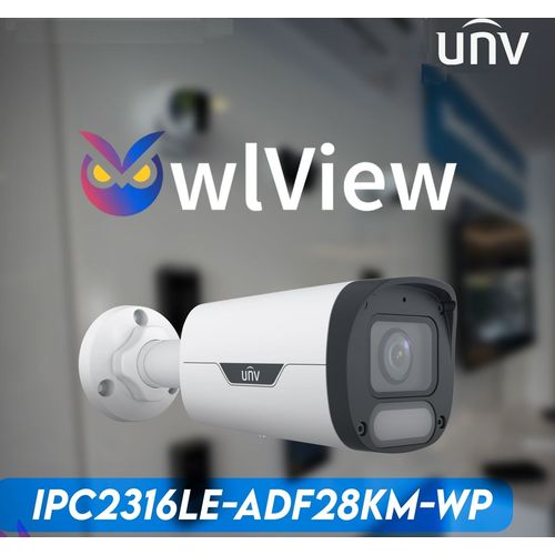 Caméra IP Uniview 6MP Bullet ColorHunter Wise-ISP PoE avec Audio (IPC2316LE-ADF28KM-WP) - 5