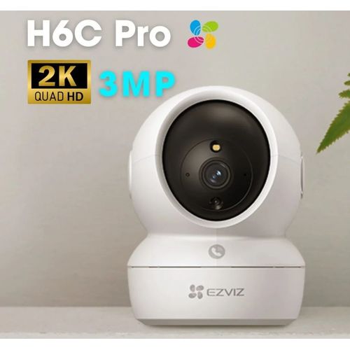 كاميرا واي فاي EZVIZ H6C Pro 2K 3MP داخلية متحركة 360° - 2