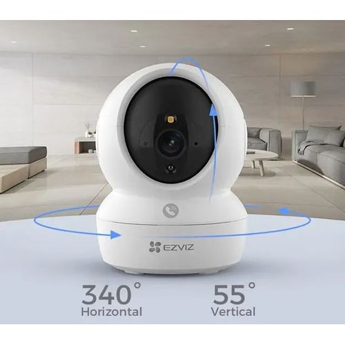 كاميرا واي فاي EZVIZ H6C Pro 2K 3MP داخلية متحركة 360° - 4