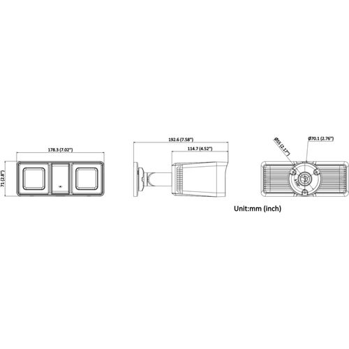 Caméra Hikvision Turbo HD 3K Bullet Smart Hybrid Light 60 m avec Audio (DS-2CE18K0T-LFS) - 4