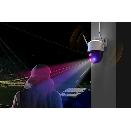 Caméra Wi-Fi Imou Cruiser SC 3K 5MP PTZ 360° Couleur avec Audio et Sirène (IPC-K7FP-5H0WE) - 6