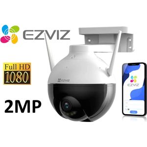 Caméra Wi-Fi EZVIZ C8C 2MP Full HD PTZ 360° Extérieure Couleur, Étanche IP65