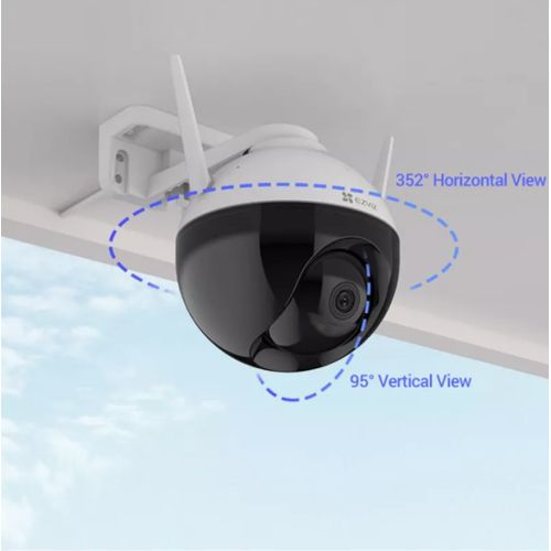 كاميرا واي فاي EZVIZ C8C بدقة 2MP Full HD خارجية دوارة 360° ملونة مقاومة للماء IP65 - 2